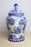 01 - Delft Face Jar