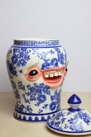 01 - Delft Face Jar