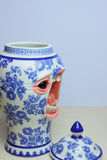 01 - Delft Face Jar