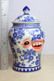 01 - Delft Face Jar