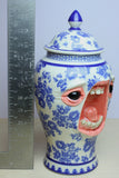 01 - Delft Face Jar