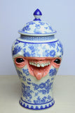 03 - Delft Face Jar