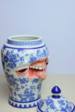 04 - Delft Face Jar