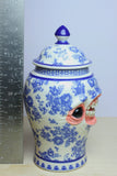 06 - Delft Face Jar - SECOND