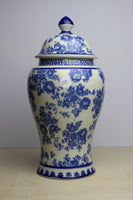 #07 - Delft Temple Jar - SECOND