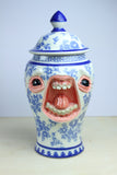 02 - Delft Face Jar