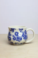 18 - Floral Face Mug