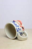 18 - Floral Face Mug