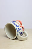 18 - Floral Face Mug
