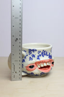 18 - Floral Face Mug