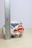 19 - Floral Face Mug