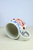 13 - Floral Face Mug