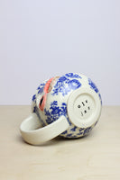 21 - Floral Face Mug - SECOND