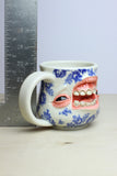18 - Floral Face Mug