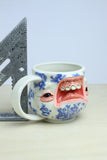 15 - Floral Face Mug