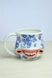 16 - Floral Face Mug