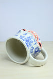 16 - Floral Face Mug