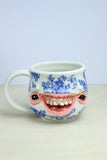 18 - Floral Face Mug