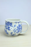 18 - Floral Face Mug