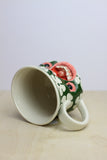 27 - Floral Face Mug - SECOND