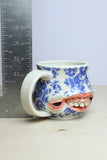 22 - Floral Face Mug