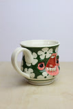 27 - Floral Face Mug - SECOND