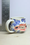 23 - Floral Face Mug